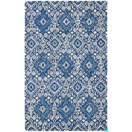 Safavieh Aspen Rectangle Area RugNavy & Beige 4 x 6 ft. APN295N-4